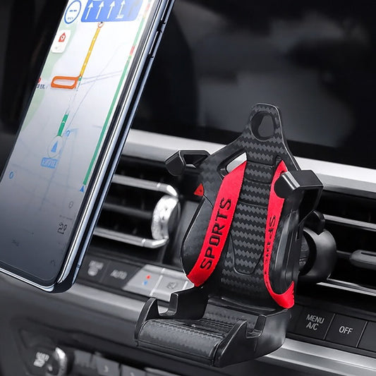 Carbon Fiber Sport Car Phone Holder