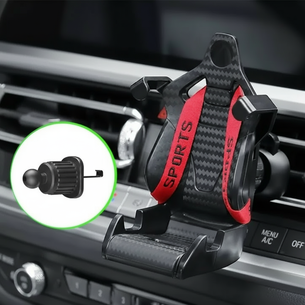 Carbon Fiber Sport Car Phone Holder